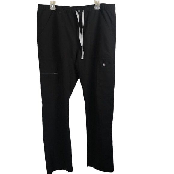 Figs Technical Collection Cairo Cargo Scrub Black Size XL Reg Length - Picture 4 of 14